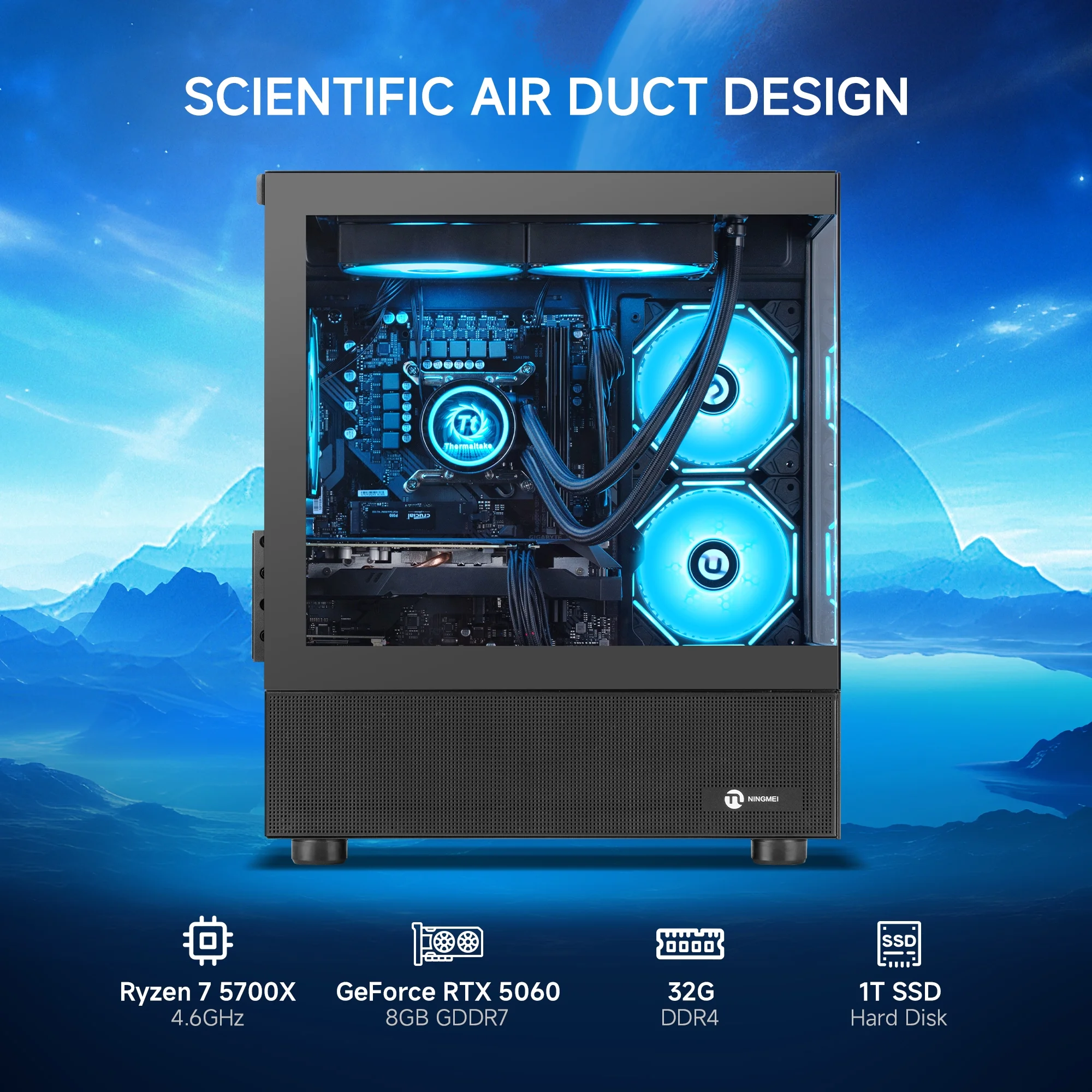 Ningmei Lumishore Gaming PC