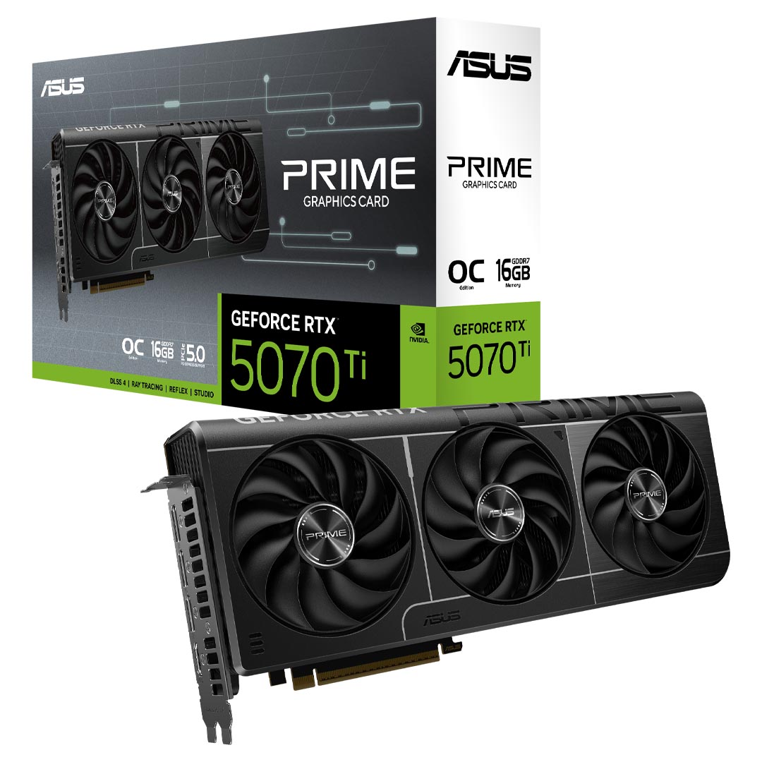 ASUS GeForce RTX 5070 Ti Prime OC GDDR7 16GB